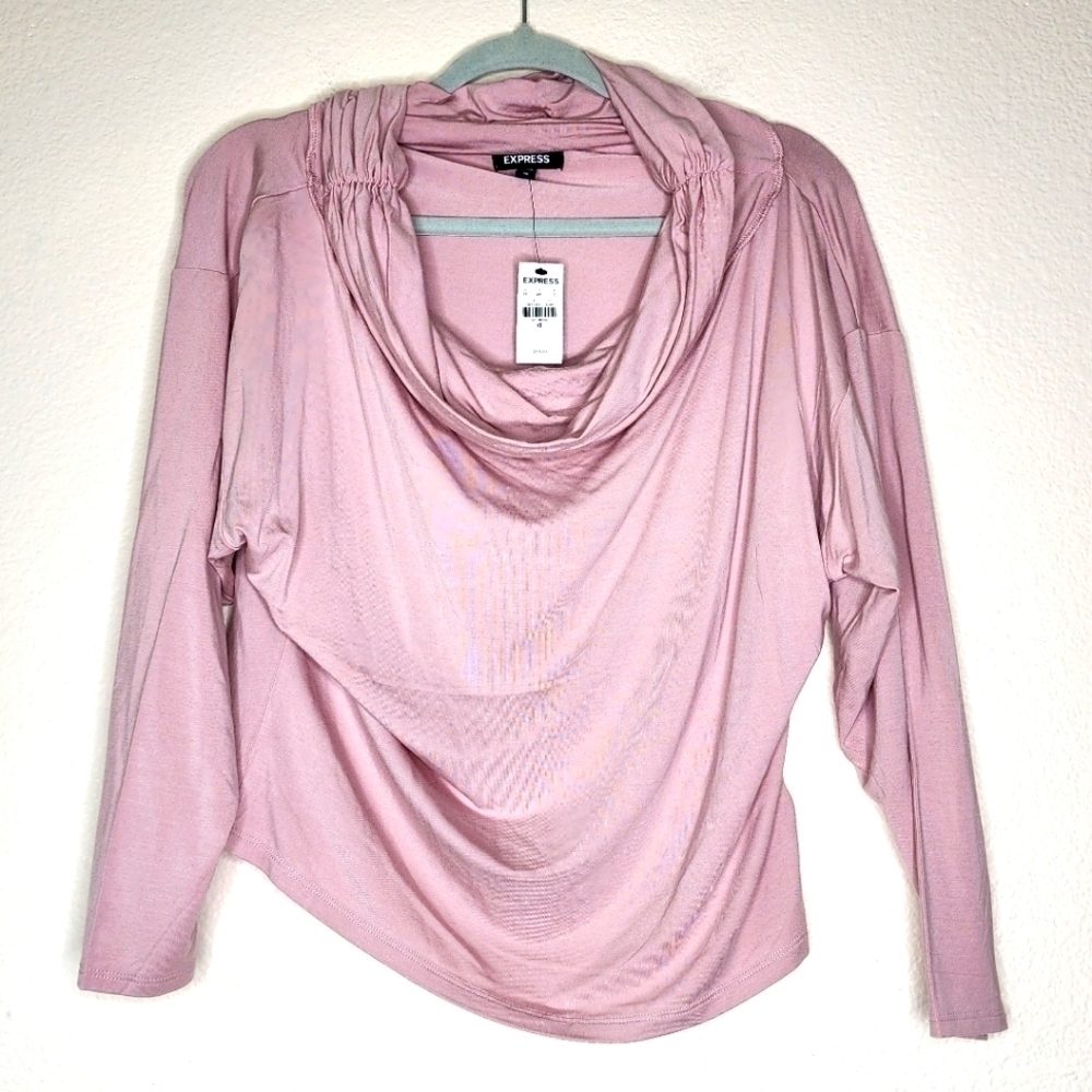 Express Pink Blouse XS NWT